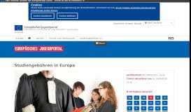 
							         Studiengebühren in Europa | European Youth Portal								  
							    