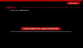 
							         Studio Director Account | Dance Unlimited								  
							    