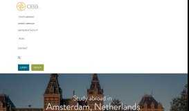 
							         Study Abroad Amsterdam Netherlands | Holland Study Abroad Program								  
							    