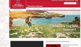 
							         Study Abroad and Away | Global Initiatives - Miami University								  
							    