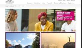 
							         Study abroad and exchanges - Oxford Brookes University								  
							    
