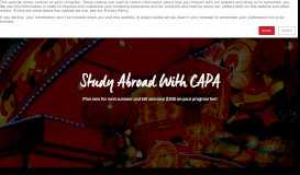 
							         Study Abroad Destinations | CAPA Global Education Network								  
							    