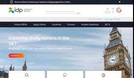 
							         Study Abroad - Overseas Education Consultants | IDP Singapore								  
							    