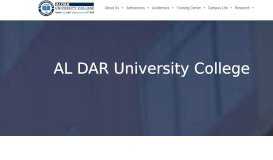 
							         Study at ALDAR University College | University in Dubai - UAE								  
							    