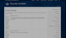 
							         Study Portals · The Victory Academy								  
							    