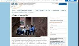 
							         Study Scholarship | DAAD Office New York								  
							    