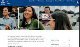 
							         Study : The University of Melbourne								  
							    