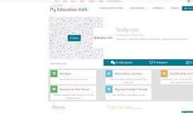 
							         Study.com - reviews, comments, ratings - My Education Path								  
							    