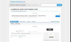 
							         subdsfa.winitsoftware.com at WI. WINIT - Login Page								  
							    