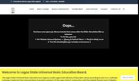 
							         Subeb – State Universal Basic Education Board								  
							    