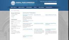 
							         Submit a Consumer Complaint to the FTC | Federal Trade ...								  
							    