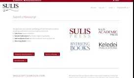 
							         Submit a Manuscript - Sulis International Press								  
							    