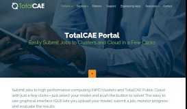 
							         Submit Jobs to HPC Clusters and Cloud in a Few Clicks | TotalCAE								  
							    