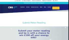 
							         Submit Meter Reading - CNG								  
							    