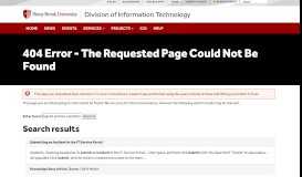
							         Submitting an Incident in the IT Service Portal | Division of ...								  
							    