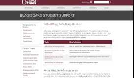 
							         Submitting SafeAssignments - Blackboard Student Support								  
							    