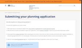 
							         Submitting your planning application | Westminster City Council								  
							    