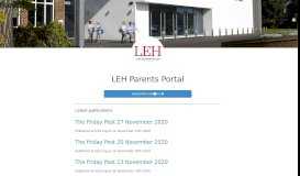 
							         Subscribe to LEH Parents Portal (@lehparents) - Feedio								  
							    