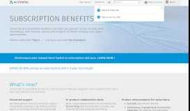 
							         Subscription Benefits | Subscription Software | Autodesk								  
							    