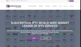 
							         SUBSCRIPTION IPTV | IPTV SERVER | Free trial IPTV | IPTV								  
							    