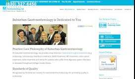 
							         Suburban Gastroenterology is Dedicated to You								  
							    