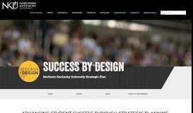 
							         Success by Design: Northern Kentucky University, Greater Cincinnati ...								  
							    