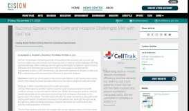 
							         Success Speaks: Home Care and Hospice Challenges Met with CellTrak								  
							    