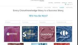 
							         Success stories - CrossKnowledge								  
							    