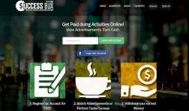 
							         SuccessBux.com - Affordable Advertising Online								  
							    