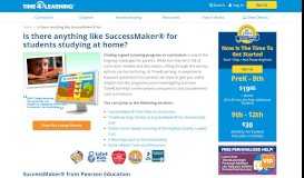 
							         SuccessMaker® Math & Reading – What Alternatives for ...								  
							    