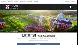 
							         SuccessStart | IT | Union University, a Christian College in Tennessee								  
							    