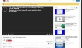 
							         SuccessWare21- Using the Dispatch Board - YouTube								  
							    