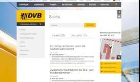 
							         Suche - DVB | Dresdner Verkehrsbetriebe AG								  
							    