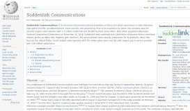
							         Suddenlink Communications - Wikipedia								  
							    