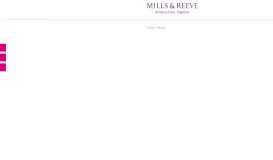 
							         Sue Brookes | Family Northern lawyer | Mills & Reeve								  
							    
