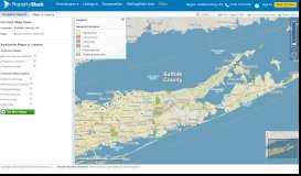 
							         Suffolk County, NY Parcels Map | PropertyShark.com								  
							    