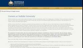
							         Suffolk University Careers - Provost Fellow - Jobvite								  
							    