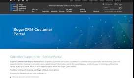 
							         SugarCRM Customer Portal - Faye Business Systems Group								  
							    
