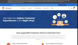 
							         SugarCRM Customer Portal, SugarCRM Client Portal - CRMJetty								  
							    