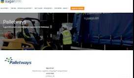 
							         SugarCRM delivers seamless global experience for Palletways ...								  
							    