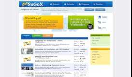
							         SuGoX.de - Websites kaufen und verkaufen								  
							    