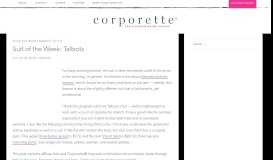 
							         Suit of the Week: Talbots - Corporette.com								  
							    