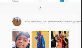
							         Sule Lamido University kafin-hausa, Jigawa state. on Instagram ...								  
							    