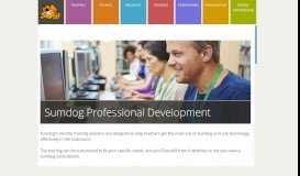 
							         Sumdog Teacher Portal - Teacher training								  
							    
