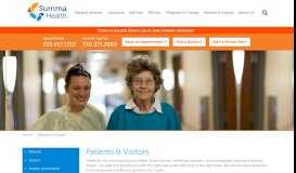 
							         Summa Health System Follow My Health Patient Portal								  
							    