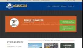 
							         Summer Camp – Hiawatha Cub Camps – Bay-Lakes Camps								  
							    