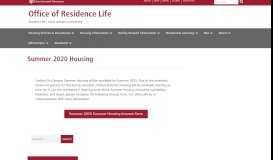 
							         Summer Housing - SJU WordPress Sites - Saint Joseph's University								  
							    