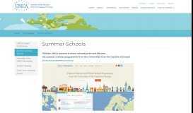 
							         Summer Schools | UNICA - Network of Universities from the Capitals ...								  
							    
