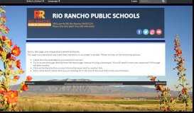 
							         Summer Staff Training - Rio Rancho Public Schools								  
							    