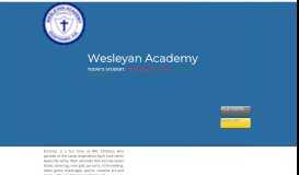 
							         SUMMER - wesleyan-academy								  
							    